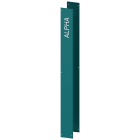 SIEMENS - ALPHA 630 Universal, parete laterale chiusa: IP55, basic verde blu A=2000, P=250, 2 pezzi CK
