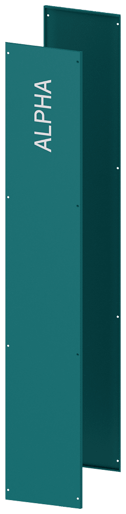 SIEMENS - ALPHA AS H2000 PAR LAT VERDI (COPPIA)