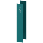 SIEMENS - ALPHA Universal quadro modulare pareti laterali A=2000, P=400 basic verde blu 2 pezzi basic verde blu