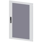 SIEMENS - ALPHA 125, 630 universale, porta IP43, trasparente (esecuzione semplice) RAL7035, A=1000, B=600