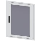 SIEMENS - ALPHA 125 NF porta trasparente con mostrina copriforo da incasso, esecuzione semplice, altezza=800mm, larghezza=600mm