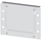 SIEMENS - ALPHA Universal quadro modulare protezione da contatti accidentali per sbarra collettrice principale La=250 mm, P=400 mm plastica