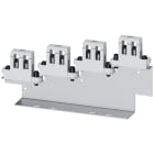 SIEMENS - ALPHA Universal quadro modulare supporti per sbarre collettrici a 4 poli, a gradini per CU 15x 10, 20x 10 e 30x 10