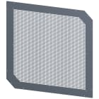SIEMENS - SIVACON, tetto, per struttura ad angolo con alette di ventilazione, con alette di ventilazione, IP20