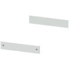 SIEMENS - SIVACON, coperture zoccolo, per le pareti laterali del quadro, A: 100 mm, P: 500 mm, RAL 7035