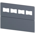 SIEMENS - SIVACON, chiusura di base, con sfinestratura per flangia, IPXX, P: 1000 mm, La: 1200 mm 8MF10202UB520