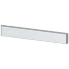 SIEMENS - SIVACON, striscia di finitura, La: 400 mm, sotto la porta, grigio luce 8MF10402CD08