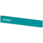 SIEMENS - SIVACON, striscia di finitura, La: 400 mm, sopra la porta con logo Siemens, colore petrolio