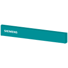 SIEMENS - SIVACON, striscia di finitura, La: 400 mm, sopra la porta con logo Siemens, colore petrolio 8MF10402CD10