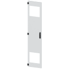 SIEMENS - SIVACON, porta, a sinistra, con sfinestratura per ventilatore con filtro, con alette di ventilazione