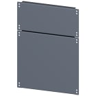 SIEMENS - SIVACON, chiusura di base, chiuso, IP30, P: 600 mm, La: 400 mm, con zincatura 8MF10462UB220