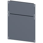 SIEMENS - SIVACON, chiusura di base, chiuso, IP30, P: 600 mm, La: 400 mm, con zincatura 8MF10462UB220