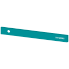 SIEMENS - SIVACON, striscia di finitura, La: 600 mm, in alto, Siemens, rientranza a sinistra, petrolio
