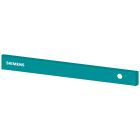 SIEMENS - SIVACON, striscia di finitura, La: 600 mm, in alto, Siemens, rientranza a destra, petrolio