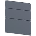 SIEMENS - SIVACON, base, EMC, IP40, P: 800 mm, La: 600 mm, zincata 8MF10682UB420