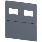 SIEMENS - SIVACON, chiusura di base, con sfinestratura per flangia, IPXX, P: 1000 mm, La: 800 mm 8MF10802UB520