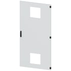 SIEMENS - SIVACON, porta, a destra, con sfinestratura per ventilatore con filtro, con alette di ventilazione