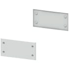 SIEMENS - SIVACON, coperture dello zoccolo, per i pannelli laterali del quadro, A: 200 mm, P: 400 mm, RAL 7035