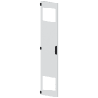SIEMENS - SIVACON, porta, a sinistra, con sfinestratura per ventilatore con filtro, con alette di ventilazione