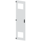 SIEMENS - SIVACON, porta, a sinistra, con sfinestratura per ventilatore con filtro, con alette di ventilazione