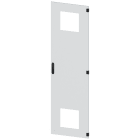 SIEMENS - SIVACON, porta, a destra, con sfinestratura per ventilatore con filtro, con alette di ventilazione