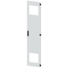 SIEMENS - SIVACON, porta, a destra, con sfinestratura per ventilatore con filtro, con alette di ventilazione