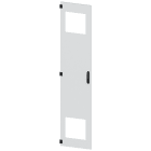 SIEMENS - SIVACON, porta, a sinistra, con sfinestratura per ventilatore con filtro, con alette di ventilazione