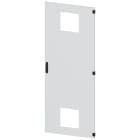 SIEMENS - SIVACON, porta, a destra, con sfinestratura per ventilatore con filtro, con alette di ventilazione