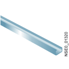 SIEMENS - SIVACON, guida di supporto per cavi, P: 600 mm, A: 30 mm, zincata 8MF13062HH