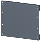 SIEMENS - SIVACON, piastra di montaggio in lamiera, fissaggio con angolare, A: 300 mm, La: 400 mm, con zincatura 8MF13402AM020