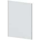 SIEMENS - SIVACON parete laterale/posteriore, chiusa, IP40, A: 1800 mm, La: 1200 mm, RAL 7035 8MF18202UW601C