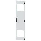 SIEMENS - SIVACON, porta, a destra, con sfinestratura per ventilatore con filtro, con alette di ventilazione