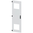 SIEMENS - SIVACON, porta, a sinistra, con sfinestratura per ventilatore con filtro, con alette di ventilazione
