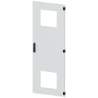 SIEMENS - SIVACON, porta, a destra, con sfinestratura per ventilatore con filtro, con alette di ventilazione 8MF18602UT143BA2