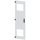 SIEMENS - SIVACON, porta, a sinistra, con sfinestratura per ventilatore con filtro, con alette di ventilazione