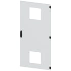 SIEMENS - SIVACON, porta, a destra, con sfinestratura per ventilatore con filtro, con alette di ventilazione