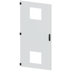 SIEMENS - SIVACON, porta, a sinistra, con sfinestratura per ventilatore con filtro, con alette di ventilazione
