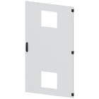 SIEMENS - SIVACON, porta, a destra, con sfinestratura per ventilatore con filtro, con alette di ventilazione