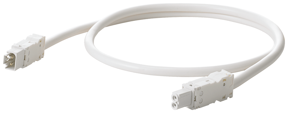 SIEMENS - Accessori, lampada LED 025, cavo AC con guaina 2 x 1,5 mm² con presa e connettore, VDE