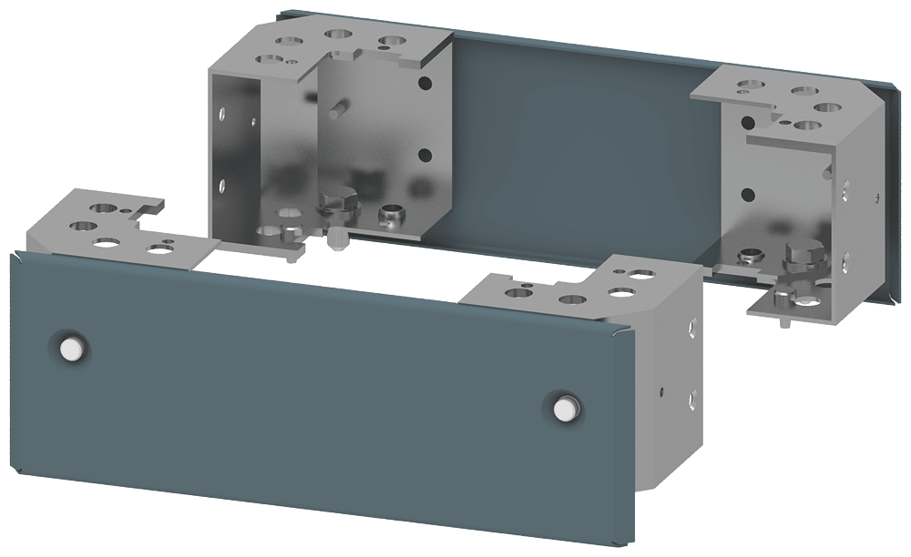 SIEMENS - Angolari zoccolo con copertura A: 100mm La: 350mm 8PQ10100BA01