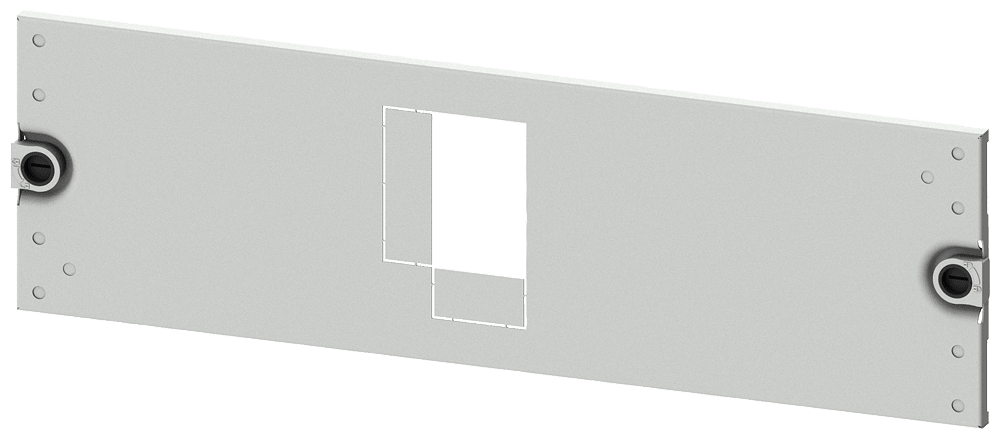 SIEMENS - mostrina copriforo 3VA10 (100A), 3VA11 (160A), a 3 o 4 poli, installazione fissa, zoccolo da innesto, azionamento: direttamente, comando rotativo f...