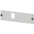 SIEMENS - mostrina copriforo 3VA11 (160A), a 3 o 4 poli, installazione fissa, azionamento: direttamente, comando rotativo frontale, comando a motore, RCD: co...