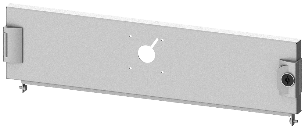 SIEMENS - Porta modulare 3VA10 (100A), 3VA11 (160A) esecuzione fissa, esecuzione rimovibile, A: 150 mm La: 600 mm