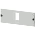 SIEMENS - mostrina copriforo 3VA12 (250A), a 4 poli, installazione fissa, zoccolo da innesto, azionamento: direttamente, comando rotativo frontale, comando a...
