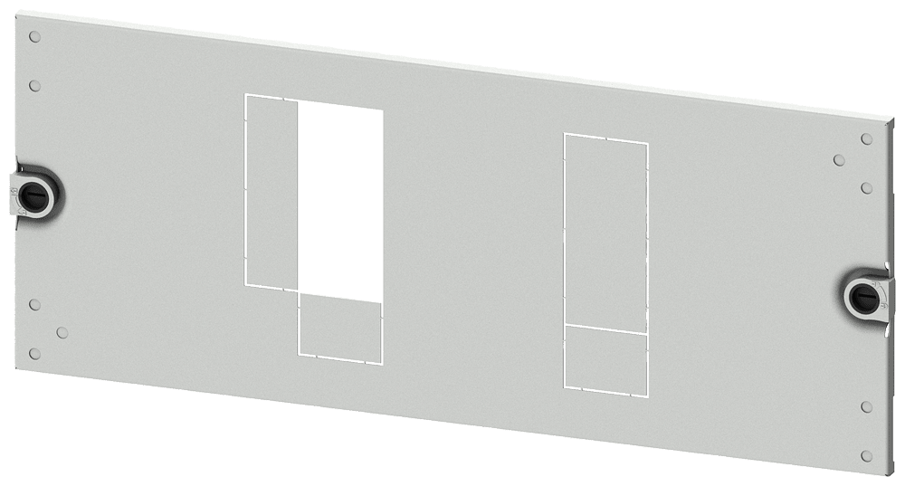 SIEMENS - mostrina copriforo 3VA12 (250A), a 4 poli, installazione fissa, azionamento: direttamente, comando rotativo frontale, comando a motore, RCD: con; A... 8PQ20206BA37
