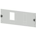 SIEMENS - mostrina copriforo 3VA20 (100A), 3VA21 (160A), 3VA22 (250A), a 3 o 4 poli, installazione fissa, azionamento: direttamente, comando rotativo frontal...