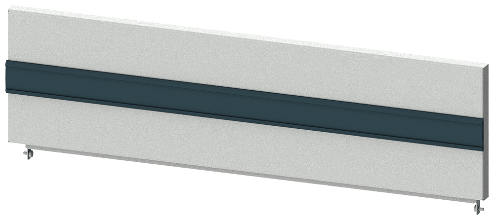 SIEMENS - Copertura vano di testa IP40, A: 225mm La: 800mm 8PQ20228BA01