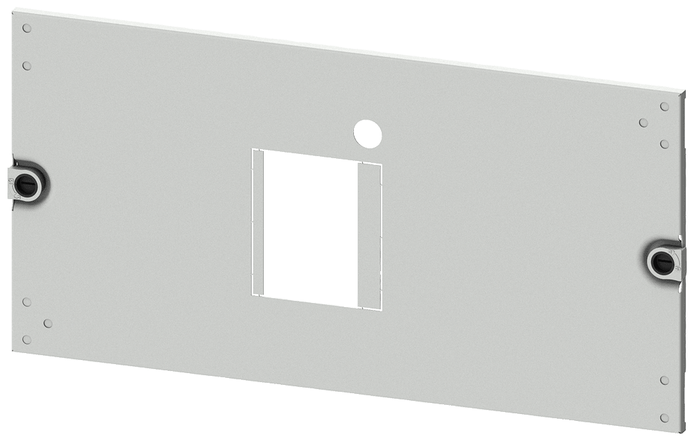 SIEMENS - mostrina copriforo 3VA20 (100A), 3VA21 (160A), 3VA22 (250A), a 3 poli, modulo inseribile, azionamento: direttamente, comando a motore, RCD: senza, ... 8PQ20256BA22