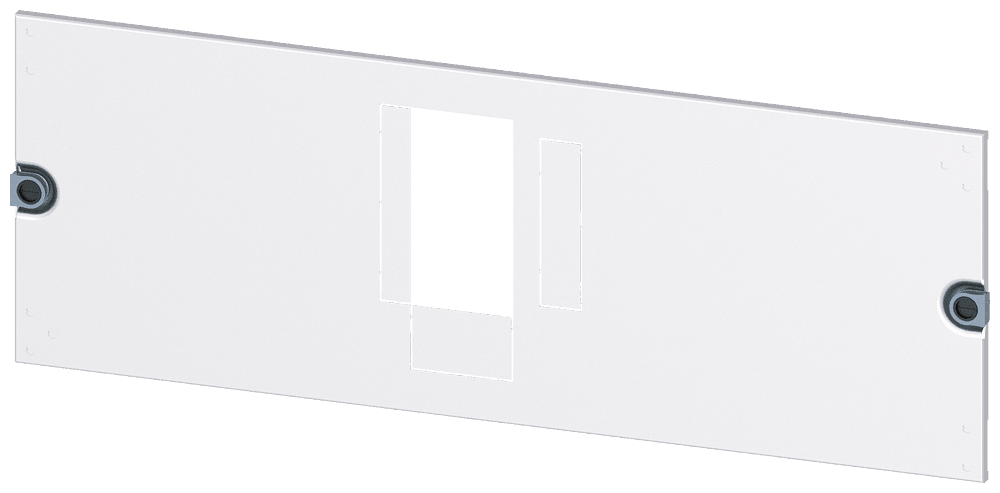SIEMENS - mostrina copriforo 3VA13 (400A), 3VA14 (630A), 3VA23 (400A), 3VA24 (630A), a 3 o 4 poli, tecnica ad innesto, azionamento: direttamente, comando rot... 8PQ20258BA18