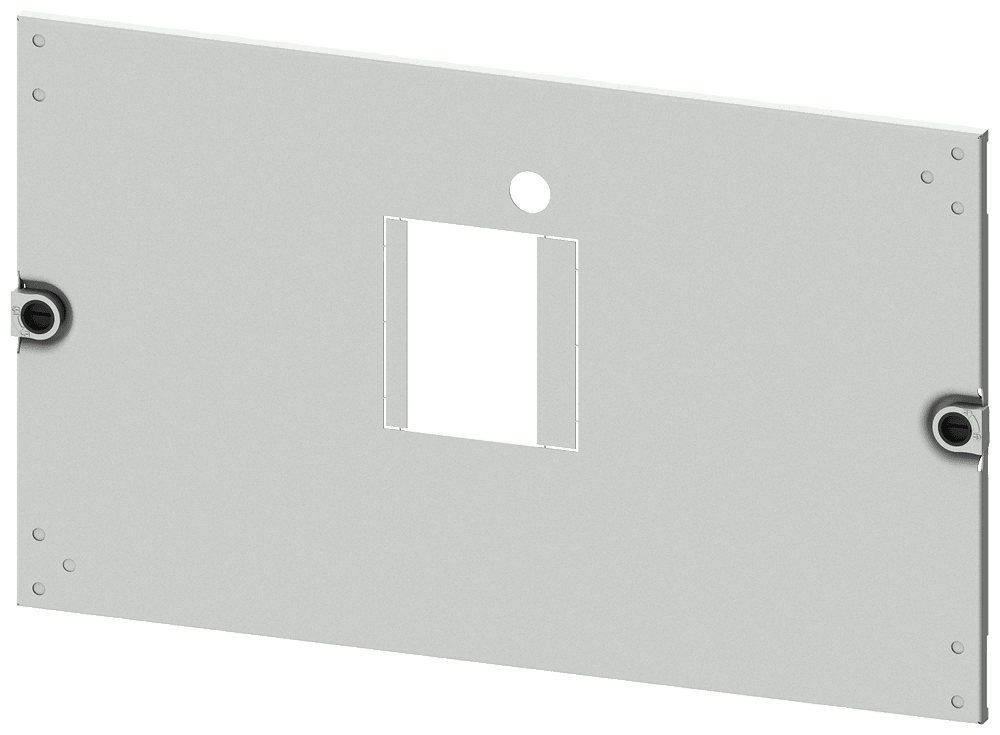 SIEMENS - mostrina copriforo 3VA12 (250A), a 4 poli, modulo inseribile, azionamento: direttamente, comando a motore, RCD: senza, A: 300mm, La: 600mm
